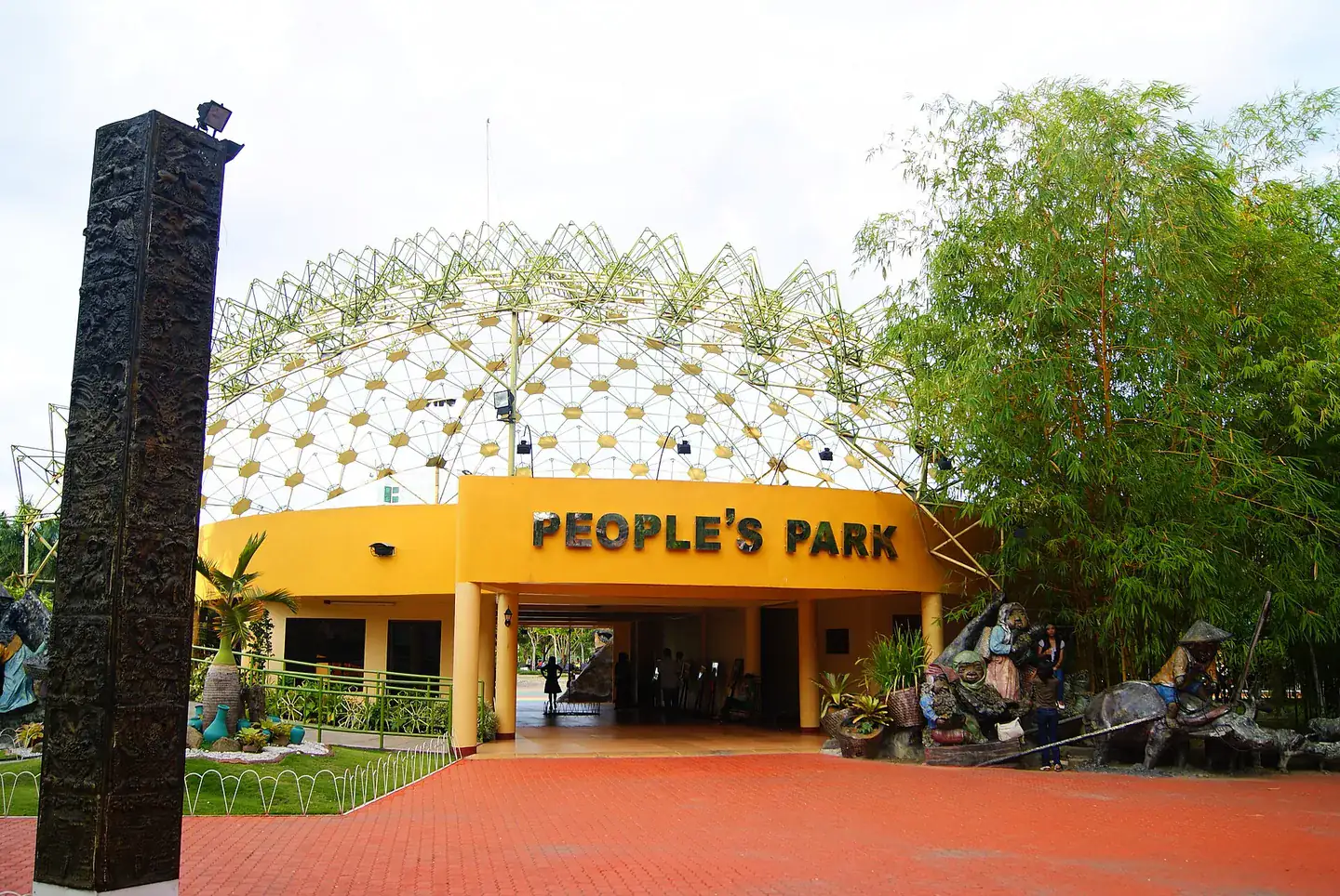 Entrance to People's Park in Davao City